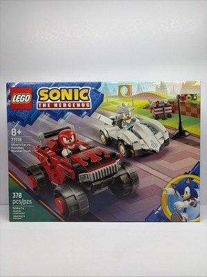 LEGO Sonic The Hedgehog Silvers Car vs. Knuckles Monster Truck 77118 Sealed NEW