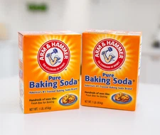 Arm & Hammer Pure Baking Soda Box 1 pound (2 pack)