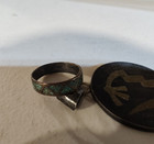 Turquoise Inlay Mexico Aztec Metals Vintage Pendant Owl Ring Gorgeous Necklace — photo 3