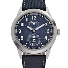 Patek Philippe Calatrava 8-Day 5328G-001 White Gold Blue Dial (2026) 4
