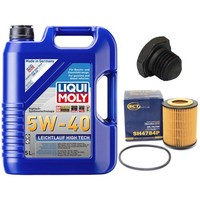 MotoröL Filter Set 5W-40 5 Liter + ÖLablassschraube FüR Opel Vectra B Sintra 2.5