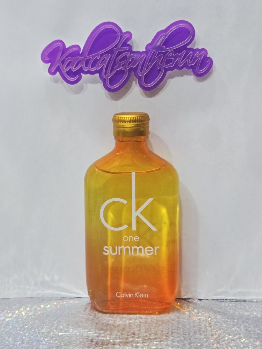 Unisex Fragrance Calvin Klein CK One Summer 2010 3.4 oz / 100 ml