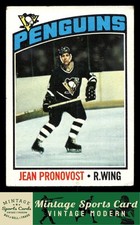 1976-77 Topps - Jean Pronovost - #14 Pittsburgh Penguins