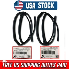 DOOR GLASS WINDOW Channel Felt Run RUBBER SEAL FOR DATSUN Hardbody Pickup D21