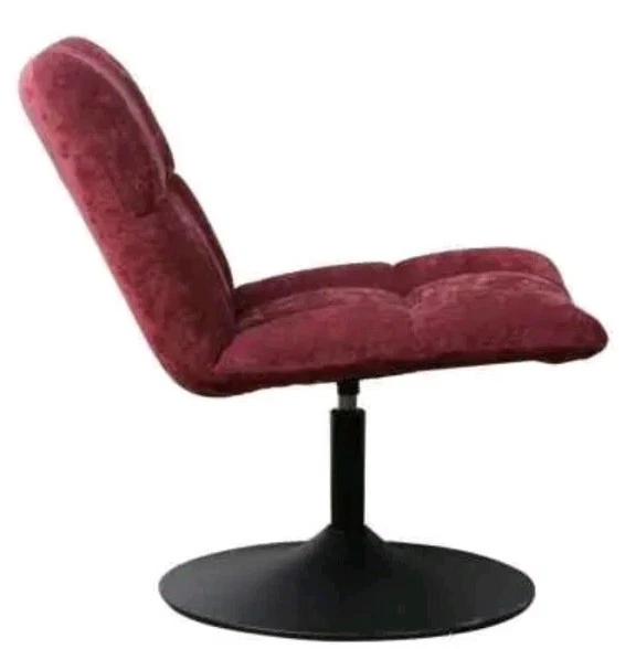 Mantis Accent Swivel Chair New Berry Chenille  - Image 2 of 4