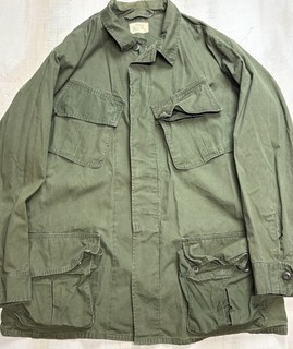 Vintage OG107 Coat WR Poplin Class 1 Men’s Medium Reg 60’s 1960’s Slant Pocket