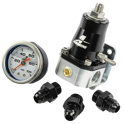 #ad #ad Aeromotive 13129 Compact EFI Bypass Fuel Pressure Regulator Combo Kit $126.00