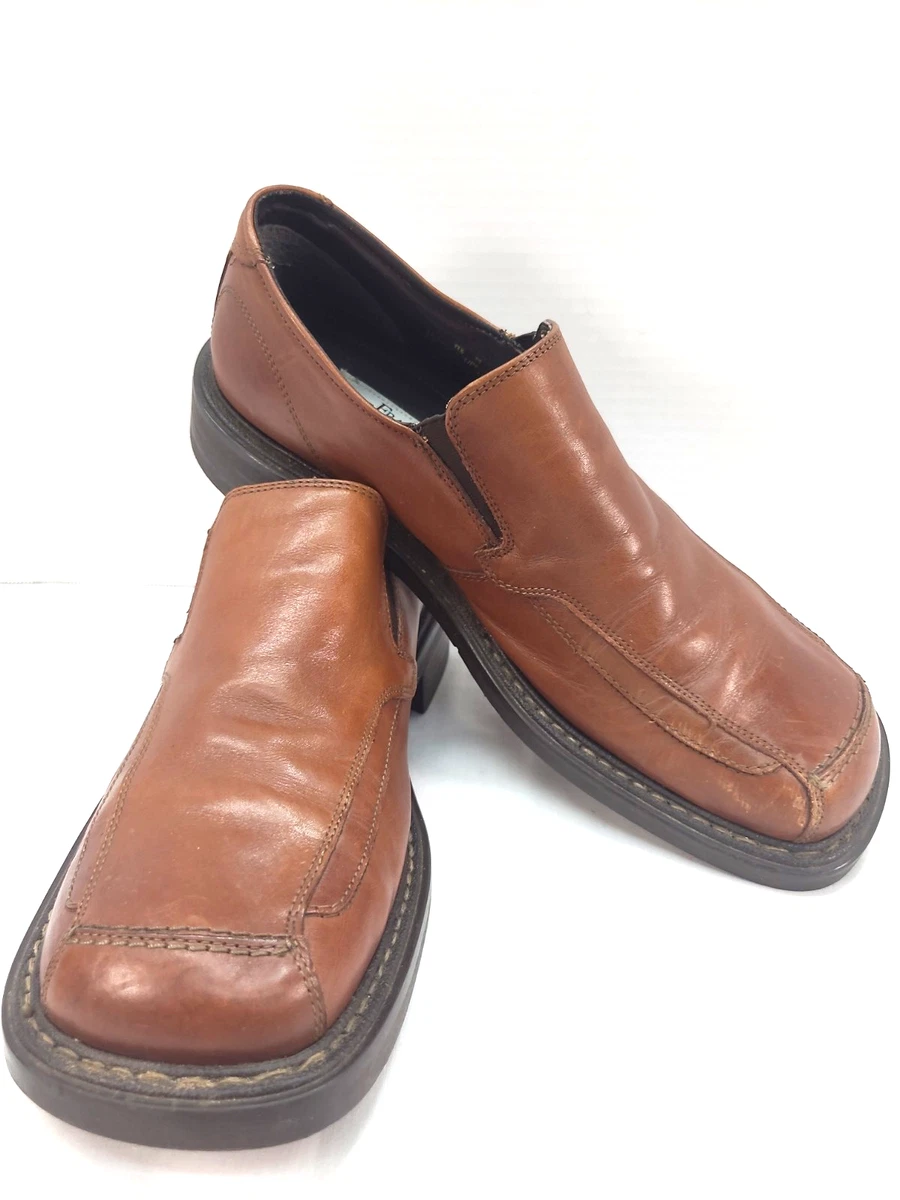 Franco Fortini Brown LEATHER Men\'s Dress Shoes Size 11.5 Man Made Sole Franco Fortini M Dress Shoes for Men for sale | eBay main image 2