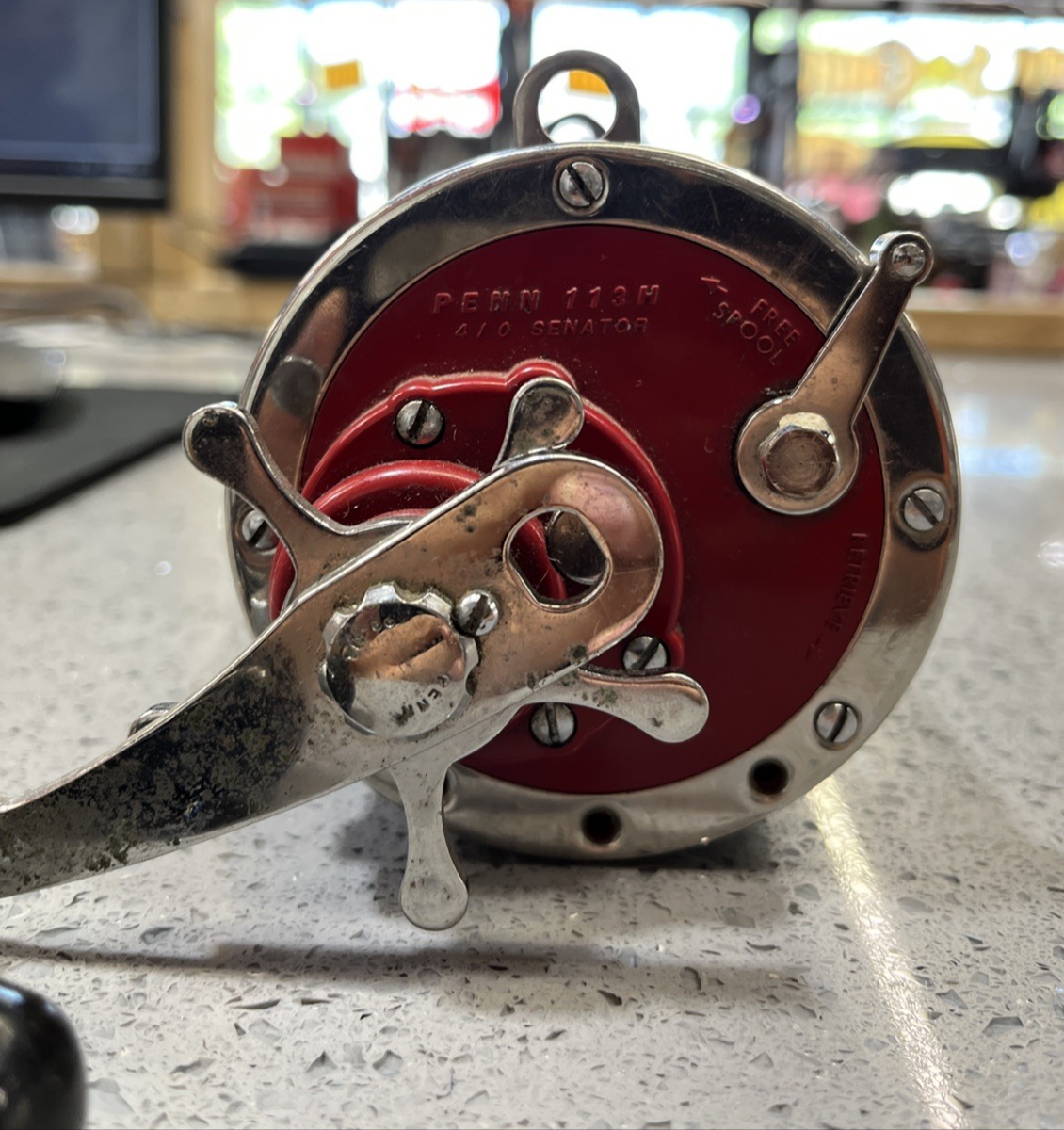 PENN 113H SPECIAL 4/0 SENATOR II HIGH SPEED REEL OFFSHORE TROLLING