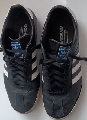 Adidas Samba Gr. 44,  Sportschuhe Turnschuhe schwarz, weiße Sohle