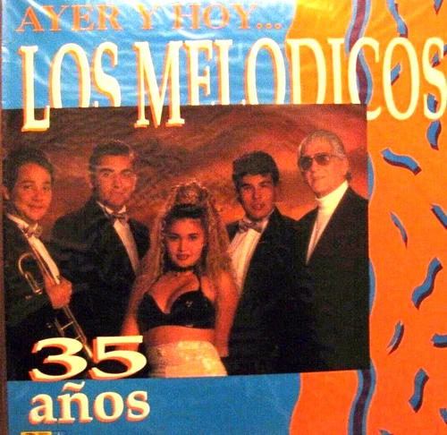 LOS MELODICOS 35 anos  Ayer y hoy  LP -  SIGILLATO/SEALED Merengue mezcla