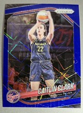 2025 Prizm WNBA Caitlin Clark Blue Prizm card 22