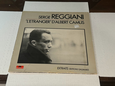 Serge Reggiani/ Albert Camus- '' L'Etranger''- 2XLP 1983 Polydor France