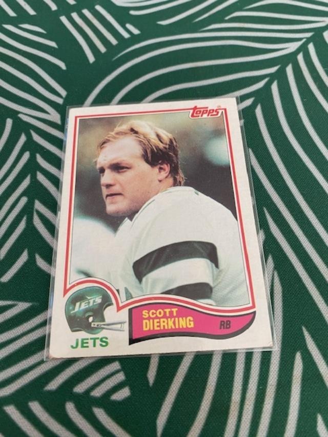 1982 Topps - Scott Dierking #165 - FREE SHIPPING