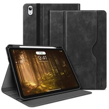 H HOLIMET Case for iPad Air 11 inch 2026 M4/2025 M3 Ash Black