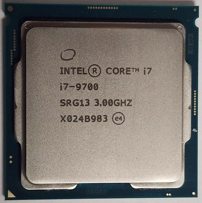 INTEL CORE i7 i7-9700 3.00GHZ 6-Core Socket LGA 1151 SRG13 CPU Processor