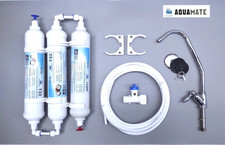 Undersink Drinking Water Filter Kit with Premium Faucet and Accessories 3 Stage