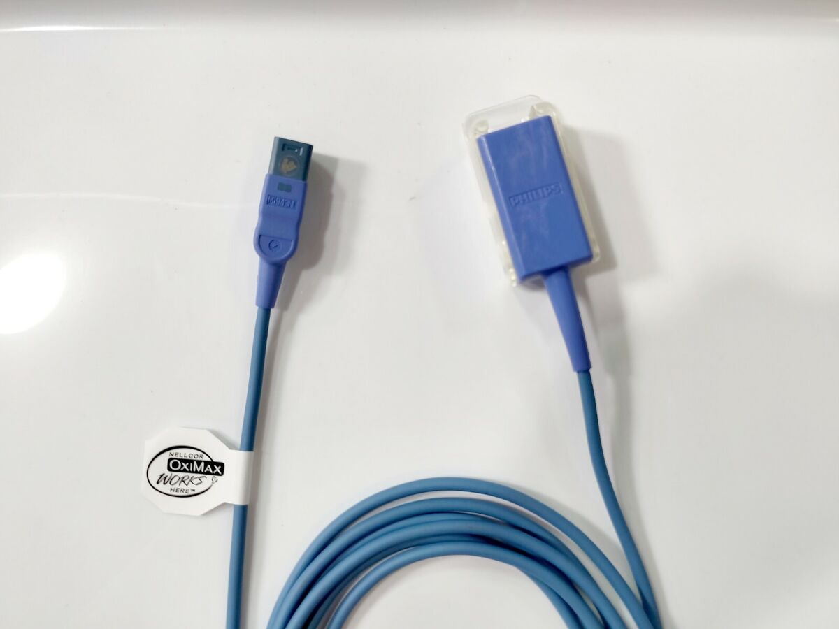 Philips M1943NL 989803136591 Oximax SpO2 Adapter Extension Philips M1943NL 989803136591 Oximax SpO2 Adapter Extension
