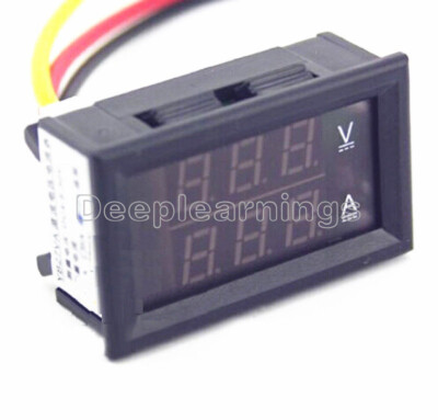 DC4-30V 10A 50A 100A Voltmetro Digale Amperometro 8 In1 Multimetro 12V/24V Tensione Ampere Misuratore Di Potenza Energia Wattmeter Misuratore Temp