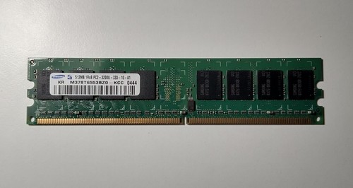 Samsung 512mb 1Rx8 PC2-3200U-333-10-A1 ddr2 ram memory 512mb - Picture 1 of 2