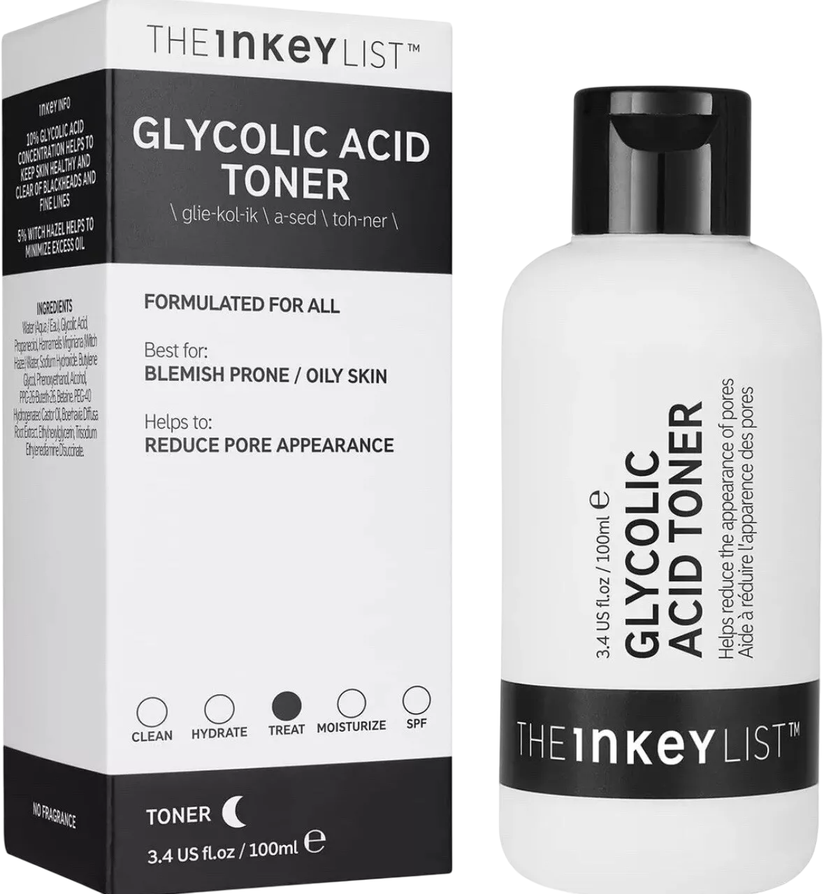 The INKEY List Glycolic Acid Toner 100ml - Image 2