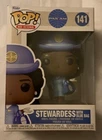 Pan Am Funko POP Ad Icons Vinyl Figure Stewardess with Blue Bag Imperfect