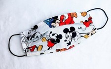 Disney Mickey Mouse Disney Mask Washable Cotton Dual Layer Face Cover Adults