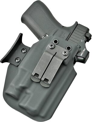 IWB Light Bearing Kydex Holster | All Popular Gun Models | Blackout Series IWB