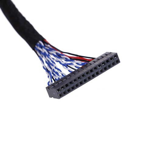25cm 8 bit lvds cable fix-30 pin 2ch for 17-26inch lcd/led panel controller G JU - Bild 8 von 9