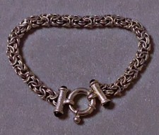 Superbe Bracelet argent maille royale bijoux bracelet argent massif