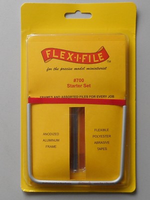 STARTER SET w FRAME FLEX-I-FILE MODEL MODELING TOOL 700