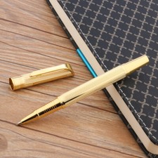 classic wave gold Writing metal office Rollerball Pen