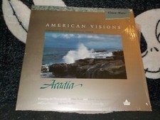 American Visions Acadia National Park Laserdisc LD Open Shrink Free Ship 50