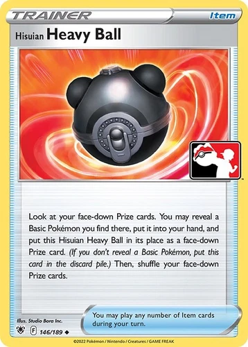 Hisuian Heavy Ball 146/189 Prize Pack Series Cards