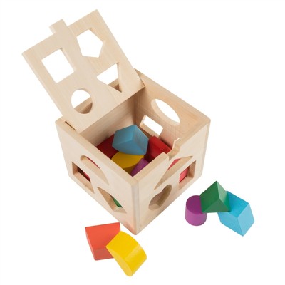 battat shape sorter cube