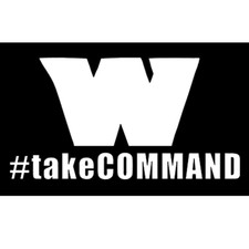 Washington football commanders decal auto car laptop many sizes colors