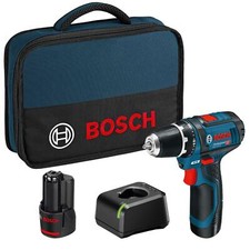 Bosch Professional GSR 12-V15 Cordless DrillDriver 2x2.0ah SoftCase 060186817A