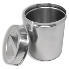 Quality Dressing Jars with Cover Made from ASTM Standard Stainless Steel 