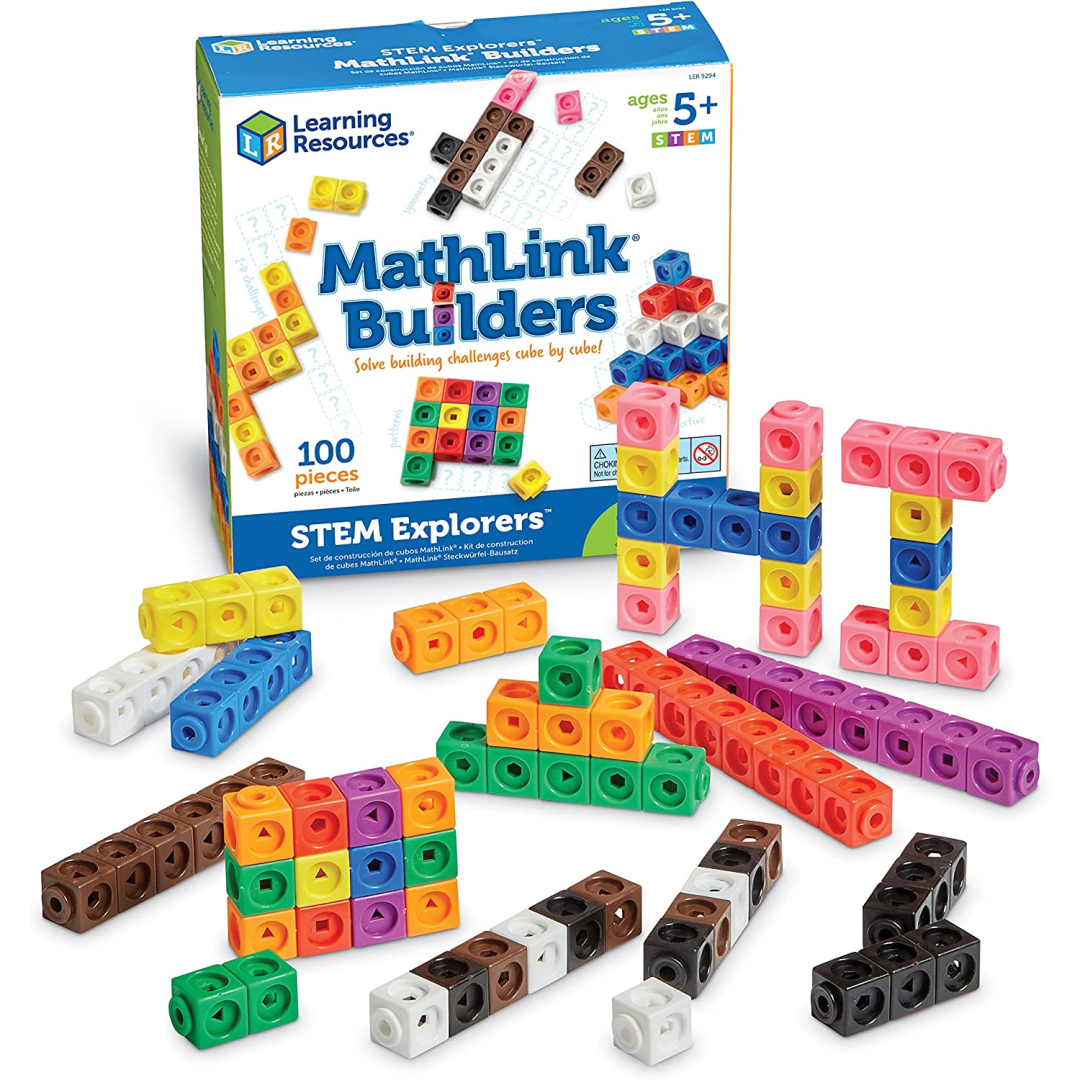 Learning Resources MathLink Builders-STEM Explorers New Kids Toy