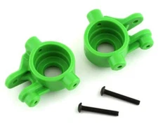 Traxxas Hoss/Rustler/Slash 4x4 Extreme Heavy Duty Steering Blocks (Green) (2)