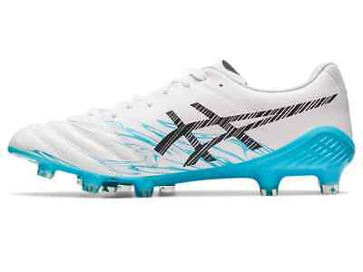ASICS Soccer Cleats Shoes DS LIGHT X-FLY 5 LIMITED 1101A050 110  White/Aquarium