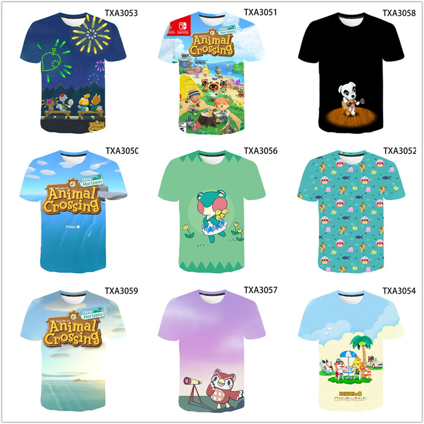Design Qwertee Animal Crossing Nintendo Animal Crossing 3D Printed