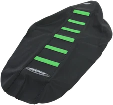 SDG 6-Rib Gripper Seat Cover Black Green KX 250 F 17-20 KX 450 F 16-18 95941GK