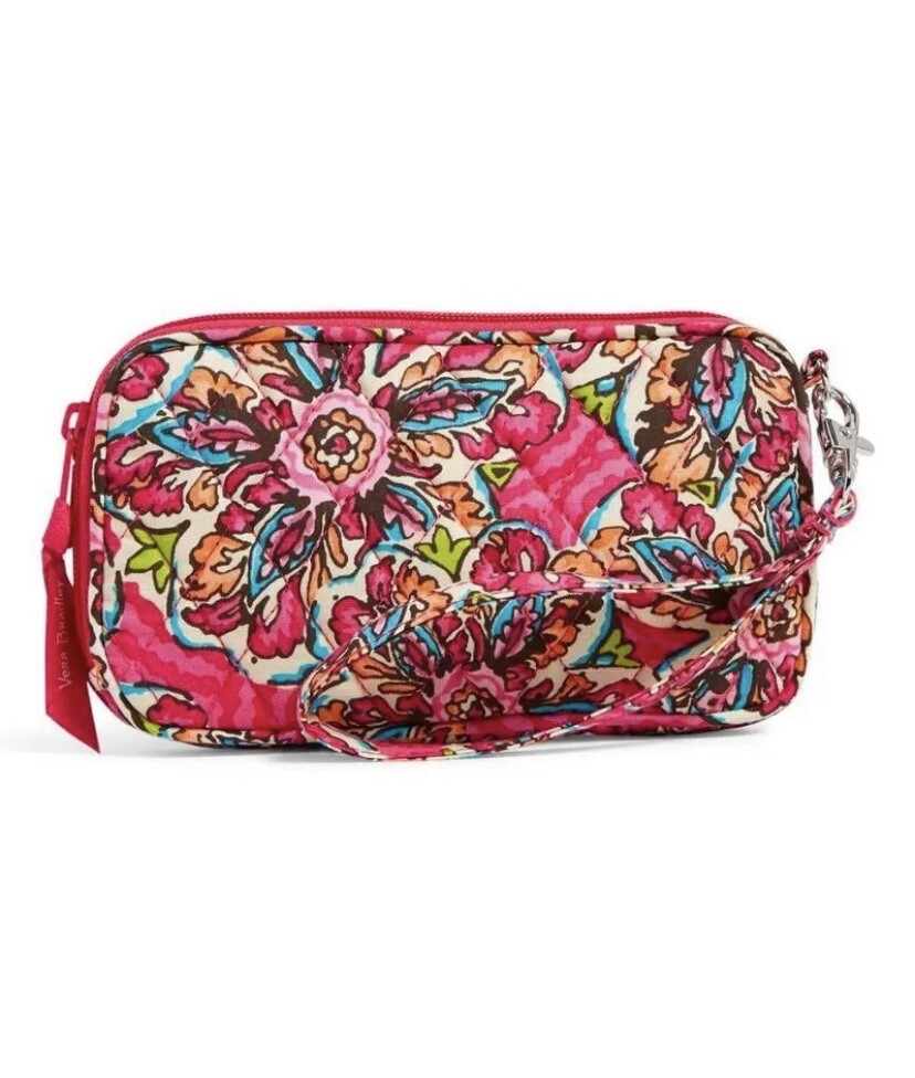 Vera+Bradley+Sunburst+Floral+Tech+Case+Wristlet for sale online eBay