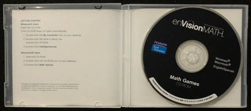 K - 6th Grade - ENVISION MATH GAMES  CD-ROM  (2007, Pearson) - Picture 3 of 7