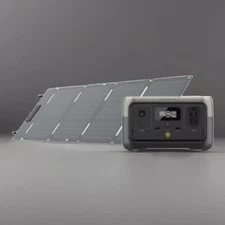 🔥EcoFlow RIVER 2 Power Station 256Wh Generator + 110W Solar Panel BNWT🔥
