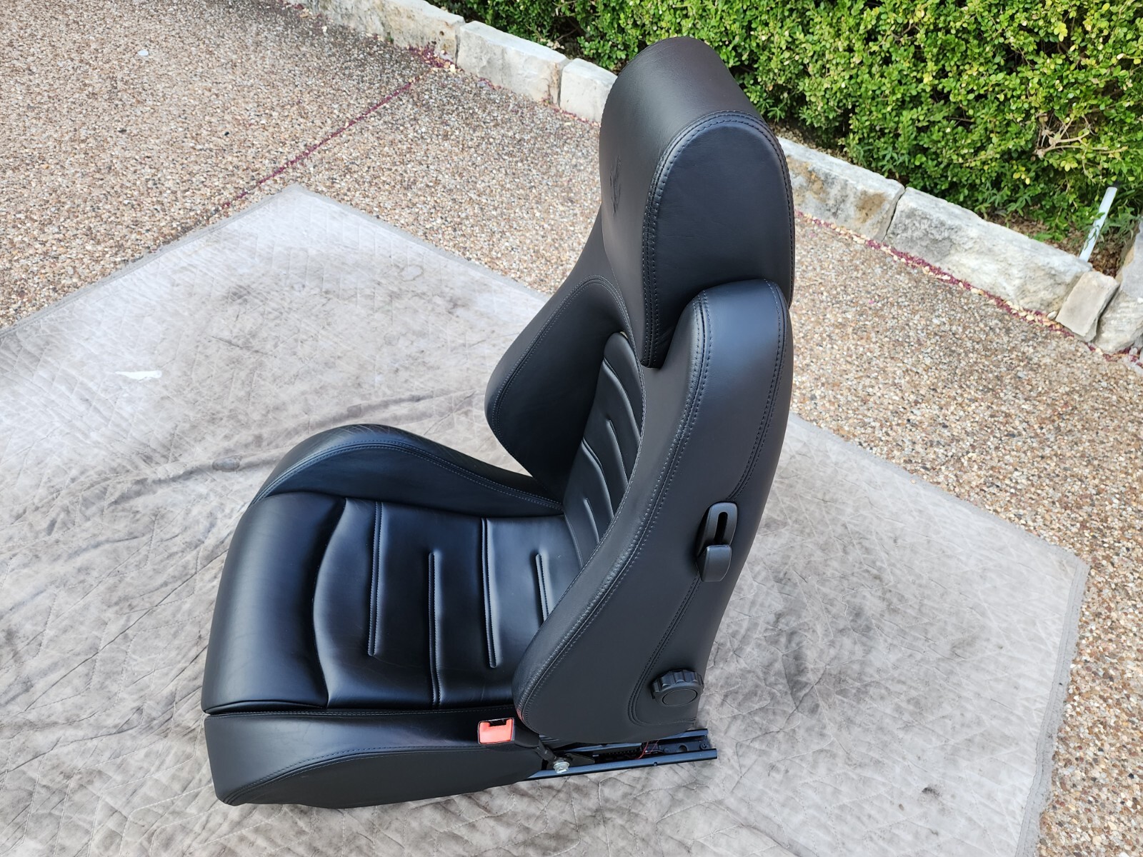 FERRARI F430 COUPE & SPIDER OEM GENUINE COMPLETE LEFT & RIGHT BLACK LEATHER SEAT