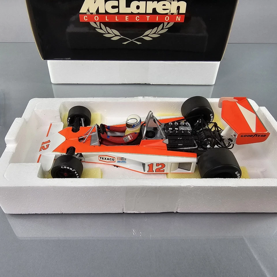 Minichamps 1:18 Mclaren Ford M23 Jochen Mass 1976 Grand Prix Formula 1 530761812 - Image 2 of 4