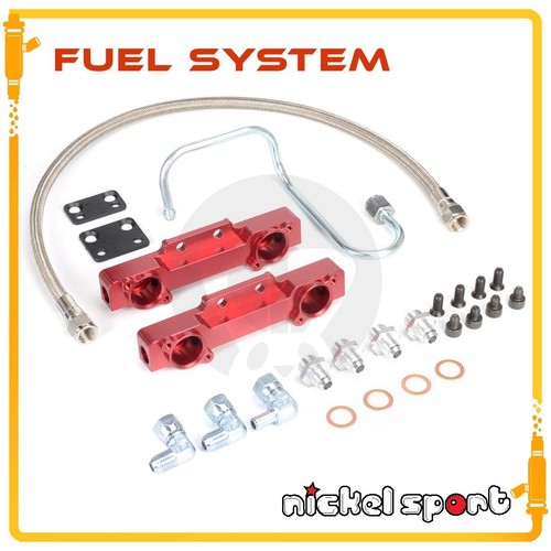 IMPREZA WRX STI GC8 EJ20 For Subaru V3 V4 Fuel Rail & Fuel Oil Line Kit