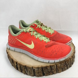 Nike Free 4 0 V2 Training Running Shoes Size 10 5 Orange Ebay